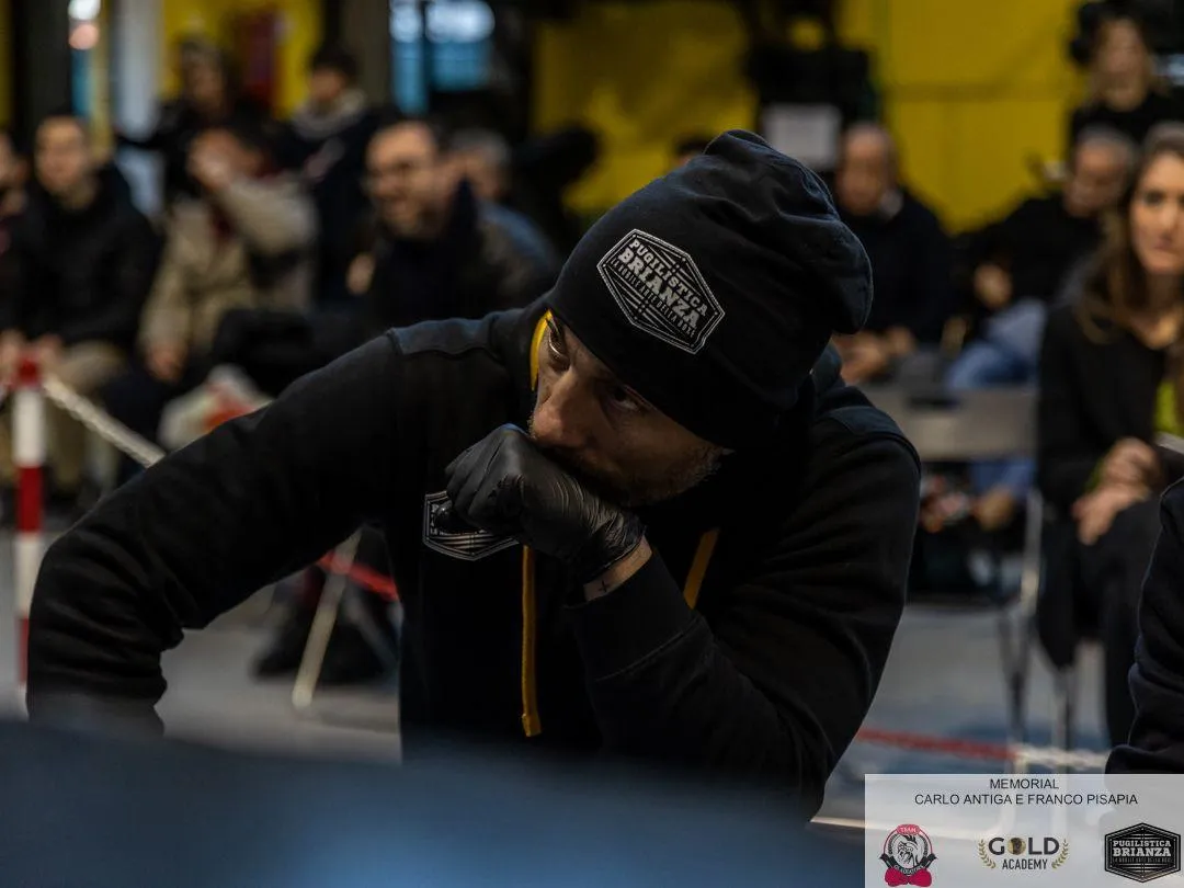 Stefano Rizzo al Memorial Antiga Pisapia, torneo di pugilato a Barlassina