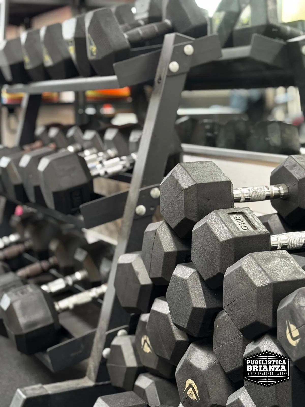 Simulazione sled push e pull durante una sessione Hyrox alla Pugilistica Brianza